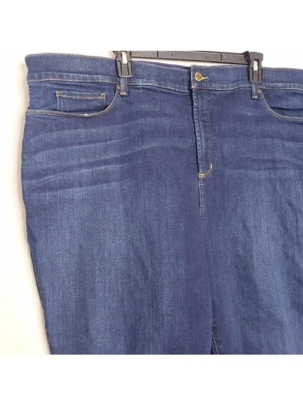NYDJ Marilyn Crop Jeans Cuffed Denim Pants Women's Size 28W